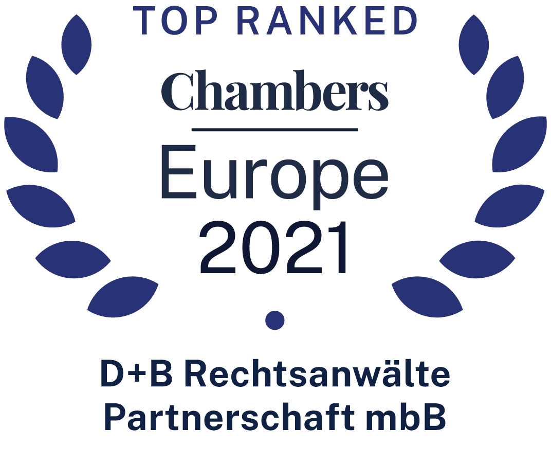 Chambers Europe Top Ranked 2021